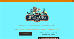 Desktop Screenshot of littlearabiadistrict.com